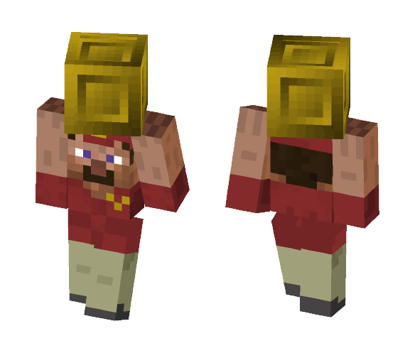 Hypixel Delivery Man Skin Remake! - Male Minecraft Skins - image 1