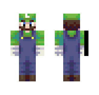 Luigi (Mario) - Male Minecraft Skins - image 2