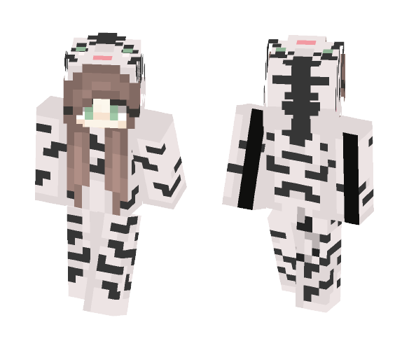 TWINNIN' V.2 (Pig Edition) - Female Minecraft Skins - image 1