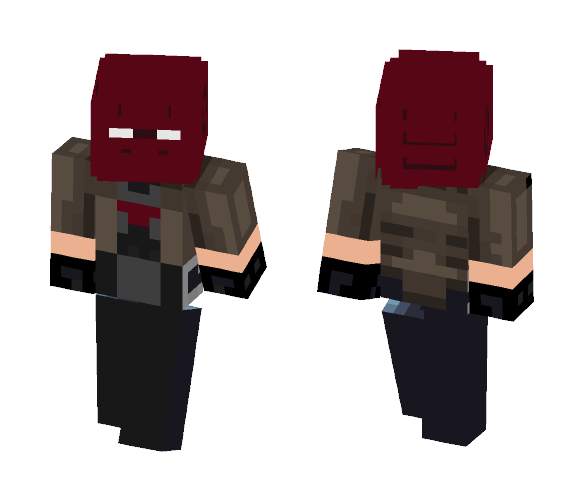Red hood Rebirth - Male Minecraft Skins - image 1