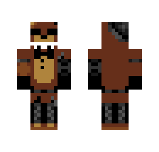 Ignited Freddy Fazbear - Male Minecraft Skins - image 2