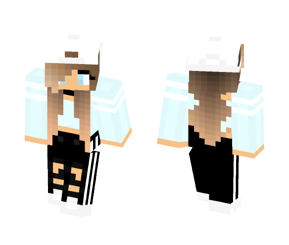 Girl Swagg ( Mode) - Girl Minecraft Skins - image 1