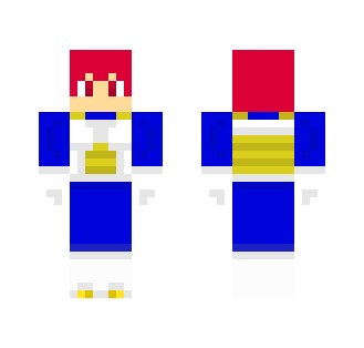 Super Saiyan God Vegeta - Male Minecraft Skins - image 2