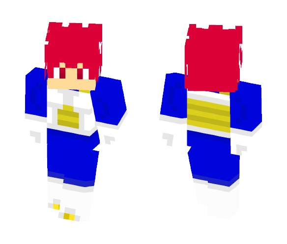 Super Saiyan God Vegeta - Male Minecraft Skins - image 1