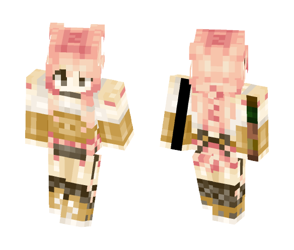 Bubblegum Maiden - Female Minecraft Skins - image 1