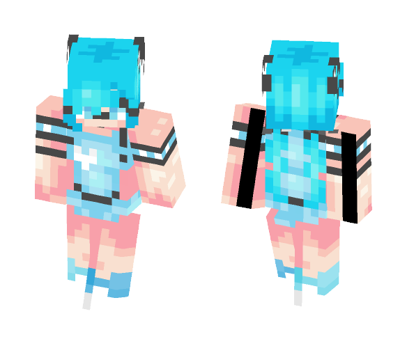 *мαηgℓє∂* Dusty Blueberries - Female Minecraft Skins - image 1