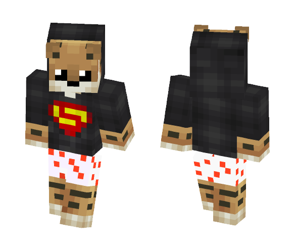 *^*Cute Gravity Cheetah^*^ - Male Minecraft Skins - image 1