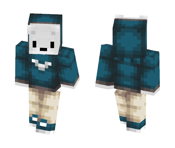 +_Polar Bear_+ - Male Minecraft Skins - image 1