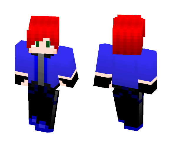 Red-Haired Boy - Boy Minecraft Skins - image 1