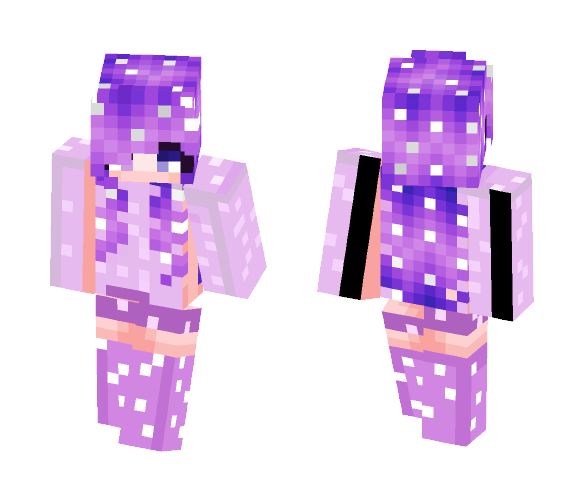 Night Galaxy - Female Minecraft Skins - image 1