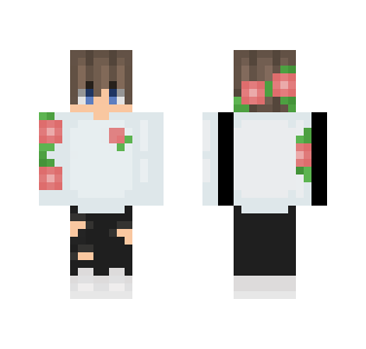Flower boy - Boy Minecraft Skins - image 2