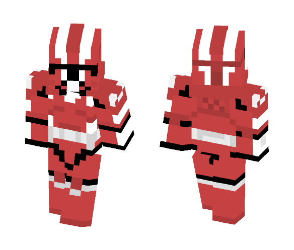 Axe - Red Mist Squadron - Male Minecraft Skins - image 1