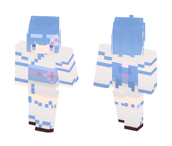 Re:Zero | Rem | young ver - Female Minecraft Skins - image 1
