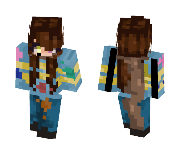 ill make your life more....colorful - Female Minecraft Skins - image 1