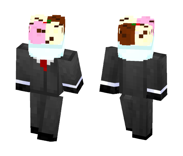 Neapolitan Icecream in a Tuxedo - Other Minecraft Skins - image 1