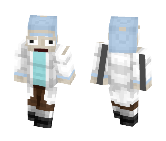 Rick (Rick and Morty) - Male Minecraft Skins - image 1