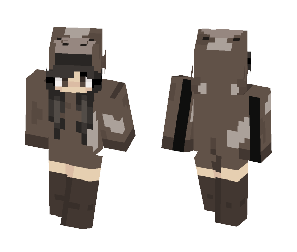 COW CHILD (Idk xD) - Female Minecraft Skins - image 1