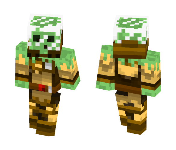 Containment suit slime - Interchangeable Minecraft Skins - image 1