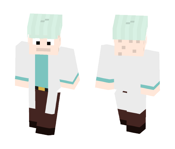 Doofus Rick (Rick and Morty) - Male Minecraft Skins - image 1