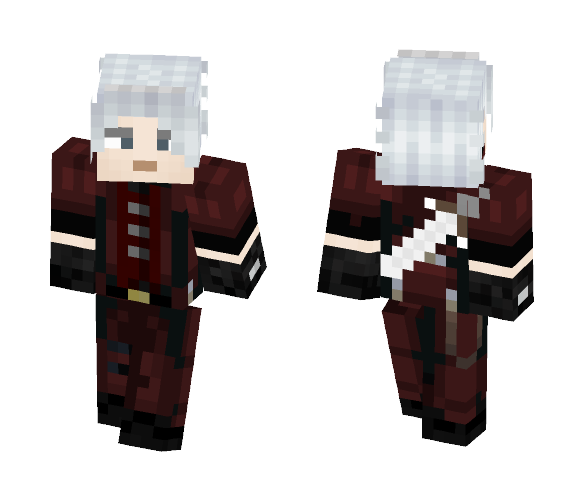 Dante - Devil May Cry - Revisited - Male Minecraft Skins - image 1