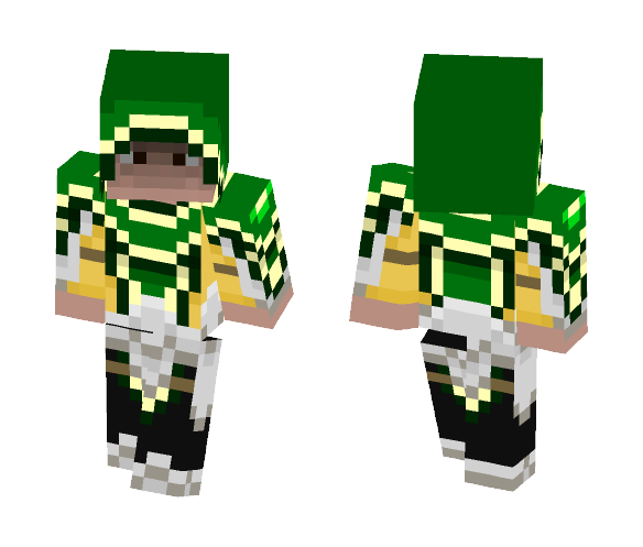 Green Battle Mage - Male Minecraft Skins - image 1