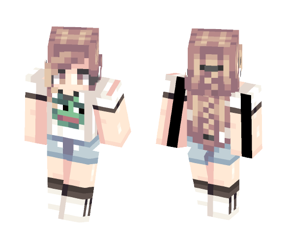 Down town - Female Minecraft Skins - image 1