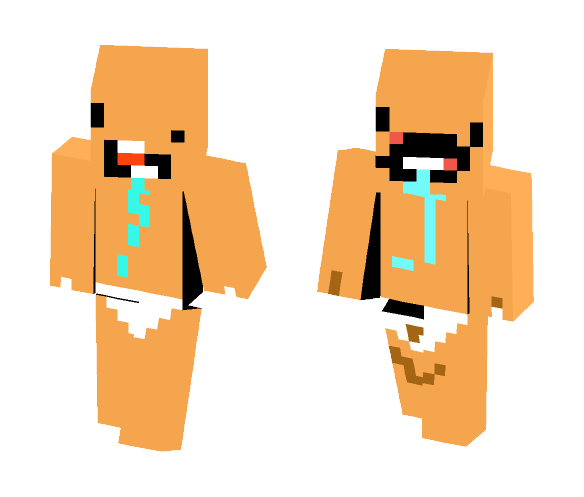 noob #2 (real) - Male Minecraft Skins - image 1