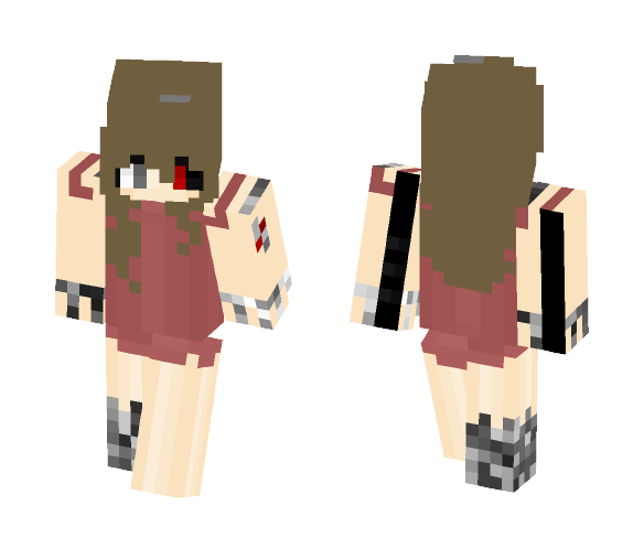 Download Free SCP-191 Skin for Minecraft image 1. SCP-191 - Female Minecraf...