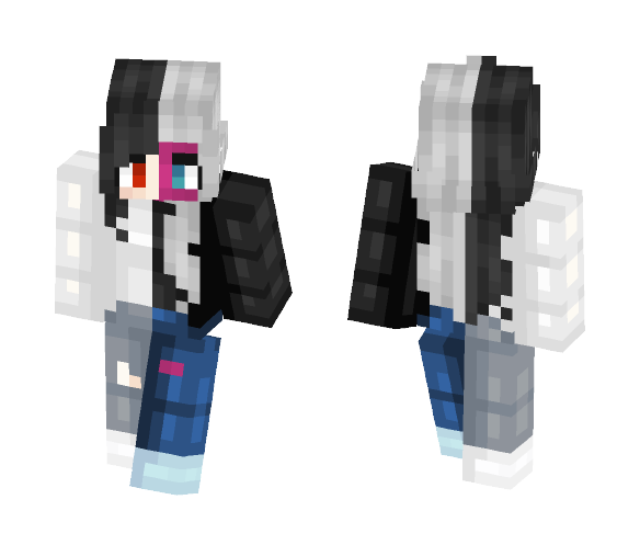 Two faces - Female Minecraft Skins - image 1