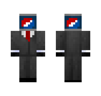 Pepsi Tuxedo - Male Minecraft Skins - image 2