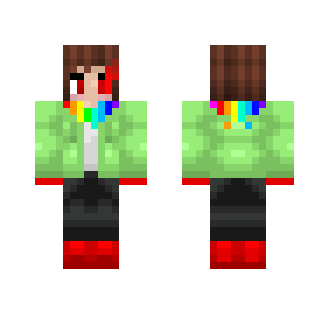 Chara Storyshift (Bad Time) - Other Minecraft Skins - image 2