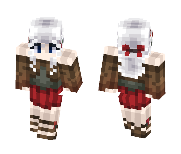 Red as Roses - Female Minecraft Skins - image 1