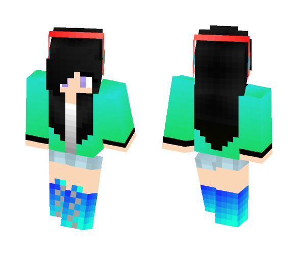 gamer girl skin - Girl Minecraft Skins - image 1