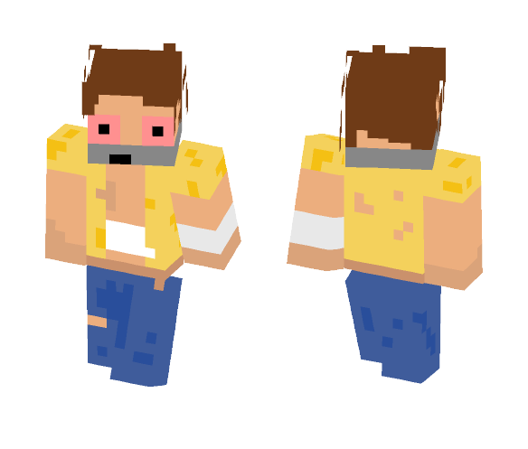 Hobo Morty - Male Minecraft Skins - image 1