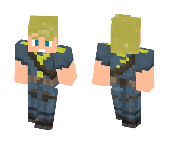 Paulo the Vault Dweler (Fallout) - Male Minecraft Skins - image 1