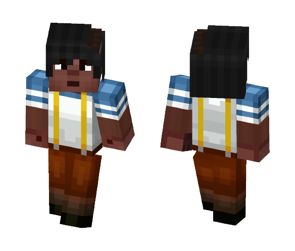 Jesse with Rolled Up Sleeves - Male Minecraft Skins - image 1