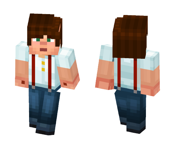 Jesse with Rolled Up Sleeves - Male Minecraft Skins - image 1