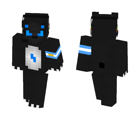 Demonic Being (Blue) - Male Minecraft Skins - image 1