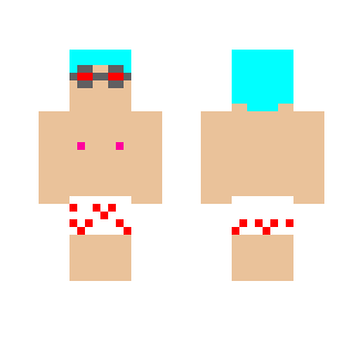 Heart Underware(NO SHADING) - Male Minecraft Skins - image 2