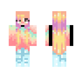 *мαηgℓє∂* Pastel Flames - Female Minecraft Skins - image 2