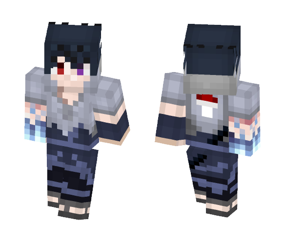 Sasuke Uchiha - Male Minecraft Skins - image 1