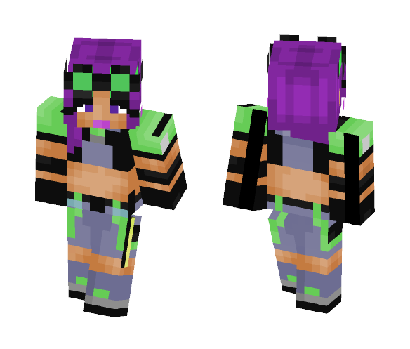 Sombra Scuba skin ~ Elec - Female Minecraft Skins - image 1