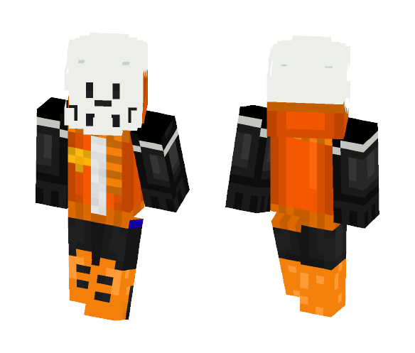 Mirrored Inversion Papyrus - Male Minecraft Skins - image 1