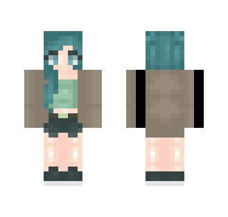 modern mermaid - Female Minecraft Skins - image 2