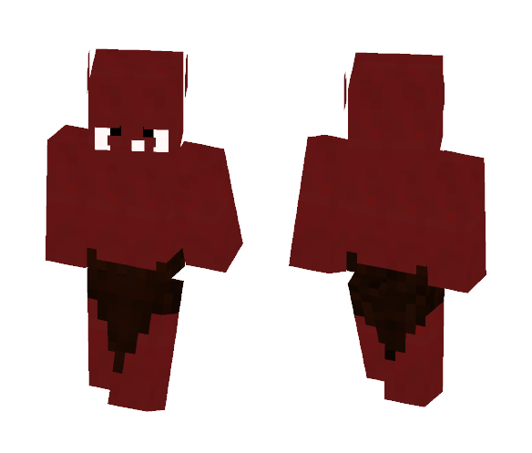 Red Orc small - Male Minecraft Skins - image 1