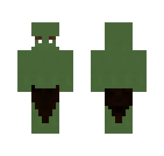 Lime Green Orc - Male Minecraft Skins - image 2