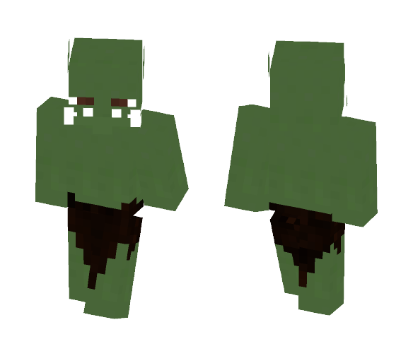 Lime Green Orc - Male Minecraft Skins - image 1