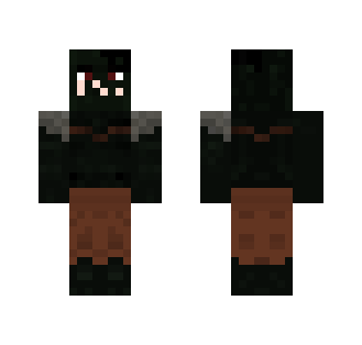 Dark Green Orc pierced - Male Minecraft Skins - image 2
