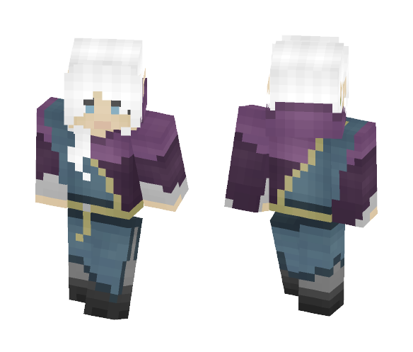 Cheza's Mage Robe - Female Minecraft Skins - image 1