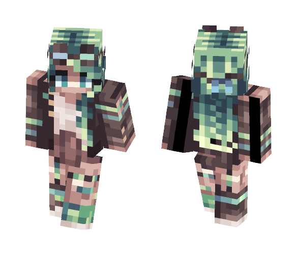 ʝfℓυff ♬ Valencia - Female Minecraft Skins - image 1